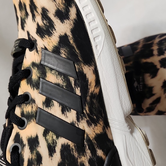 Adidas Torsion ZX Glux Leopard Print sneakers (womens size 6.5) - Picture 9 of 14